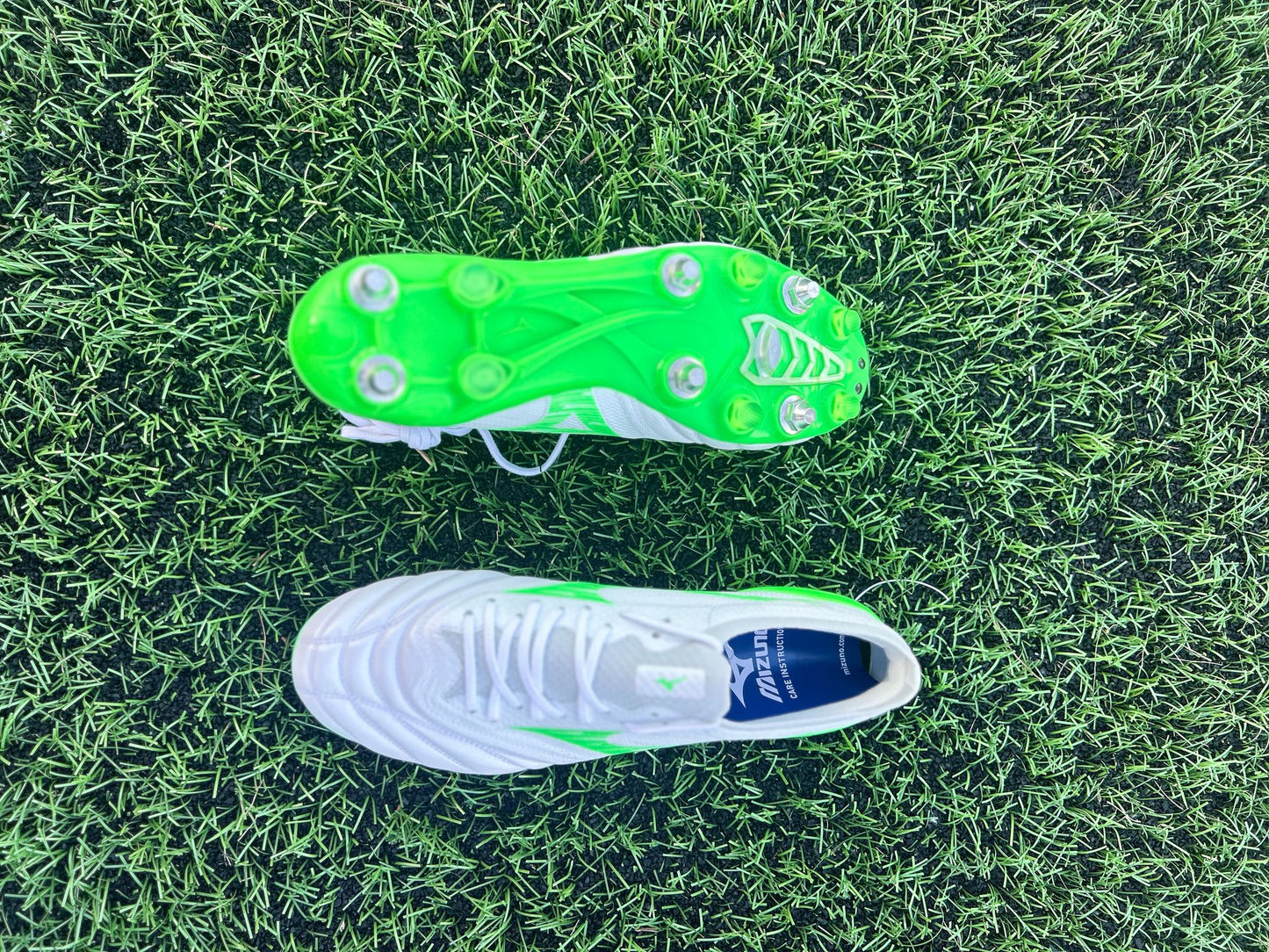 MIZUNO MORELIA NEO IV ELITE - WHITE / GREEN - MIX