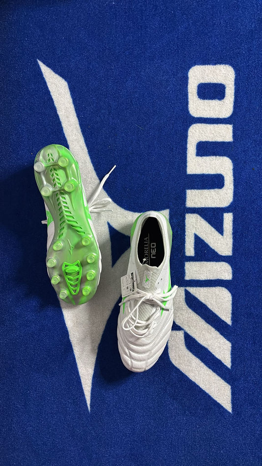 MIZUNO MORELIA NEO IV ELITE - WHITE / GREEN